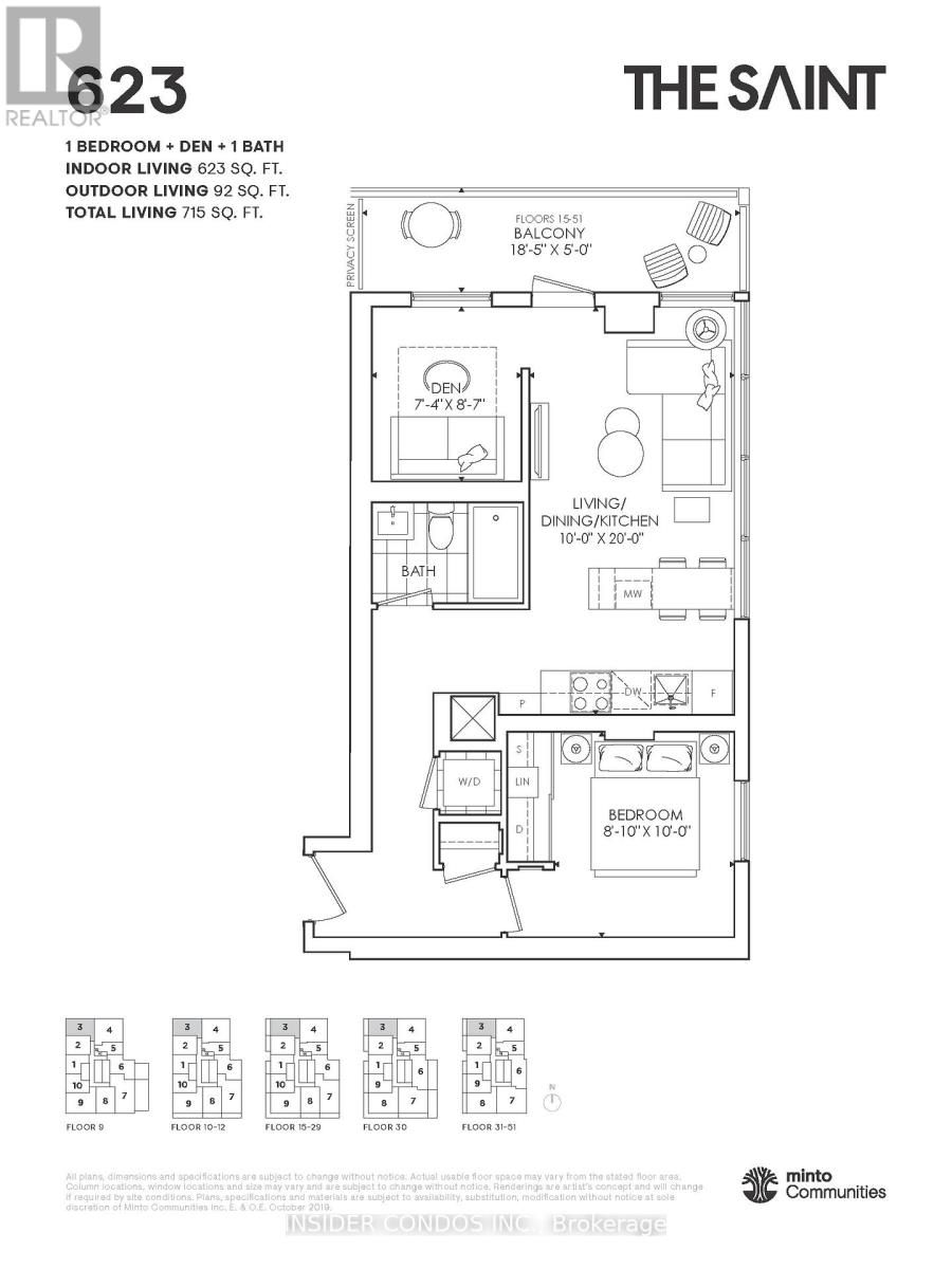 1103 - 89 Church Street, Toronto, Ontario  M5C 2G3 - Photo 14 - C12961670