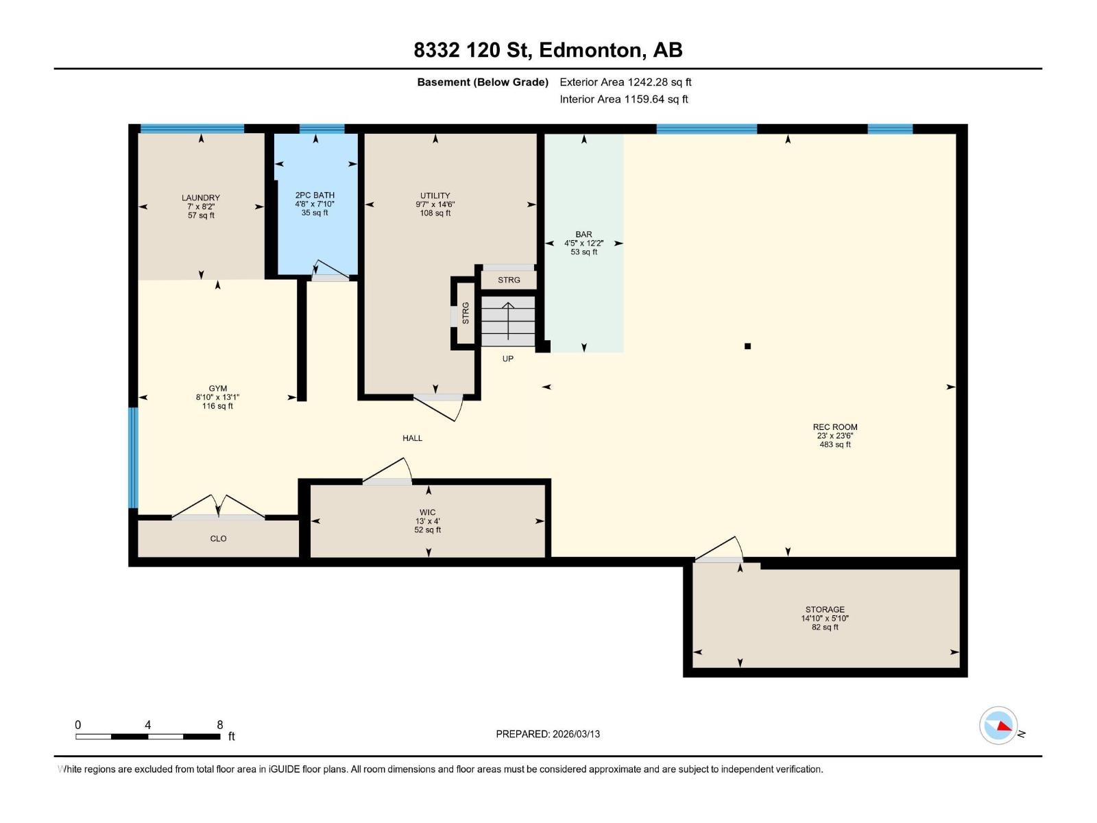8332 120 St Nw, Edmonton, Alberta  T6G 1X2 - Photo 73 - E4477526