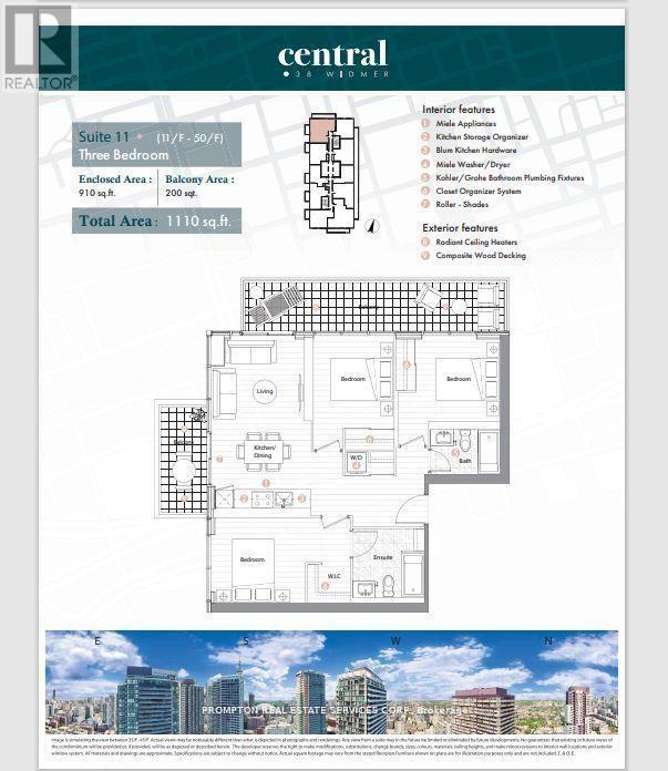 1111 - 38 Widmer Street, Toronto, Ontario M5V 2E9 - Photo 2 - C12962280