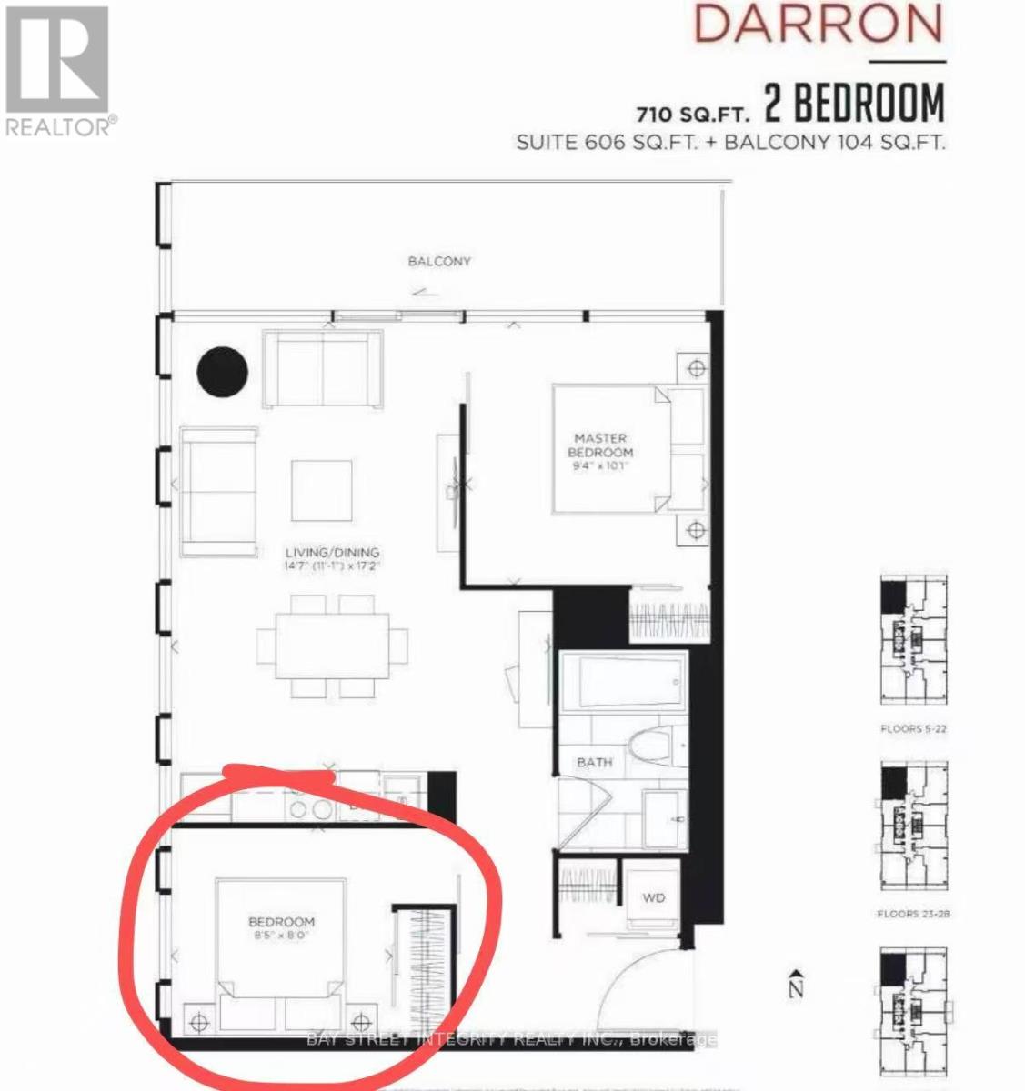 809 SECONDBED - 28 WELLESLEY STREET E, Toronto, Ontario