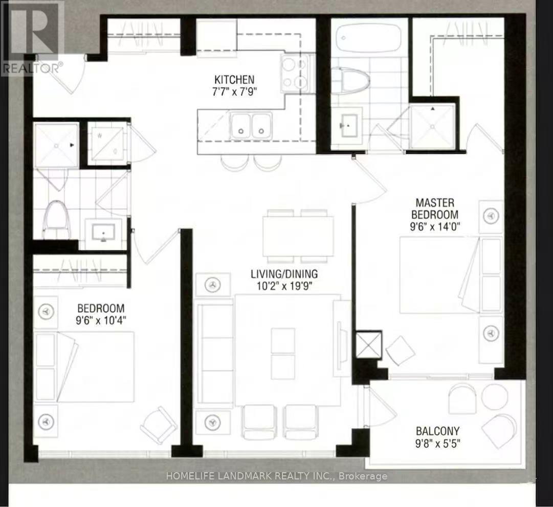 1110 - 96 St Patrick Street, Toronto, Ontario  M5T 1V2 - Photo 11 - C12962352