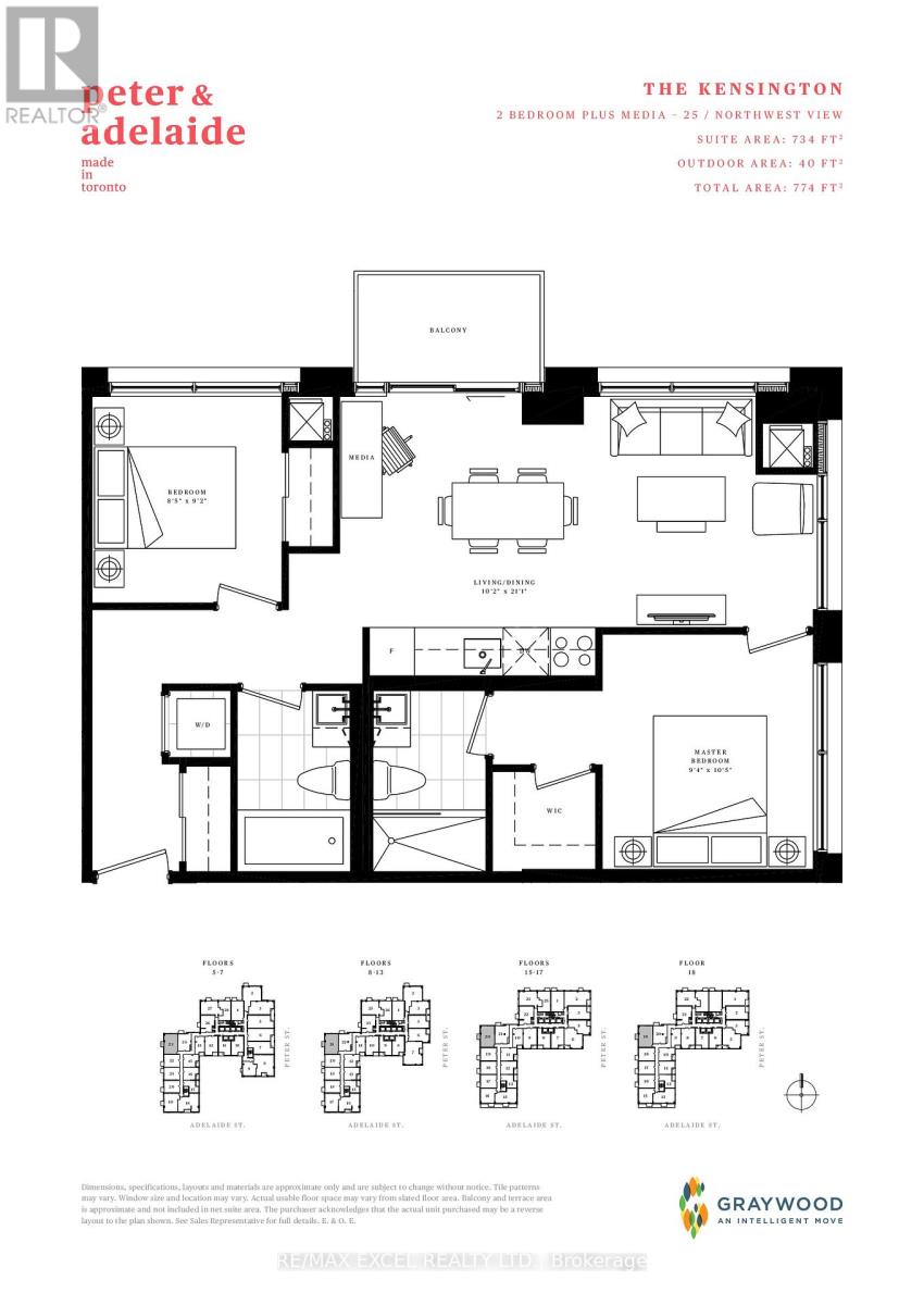 921 - 108 Peter Street, Toronto, Ontario  M5V 2G7 - Photo 12 - C12962470