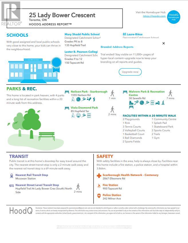 25 Lady Bower Crescent, Toronto, Ontario  M1B 4R3 - Photo 31 - E12963230