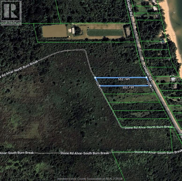 V/L Coopers ROAD, Pelee Island, Ontario