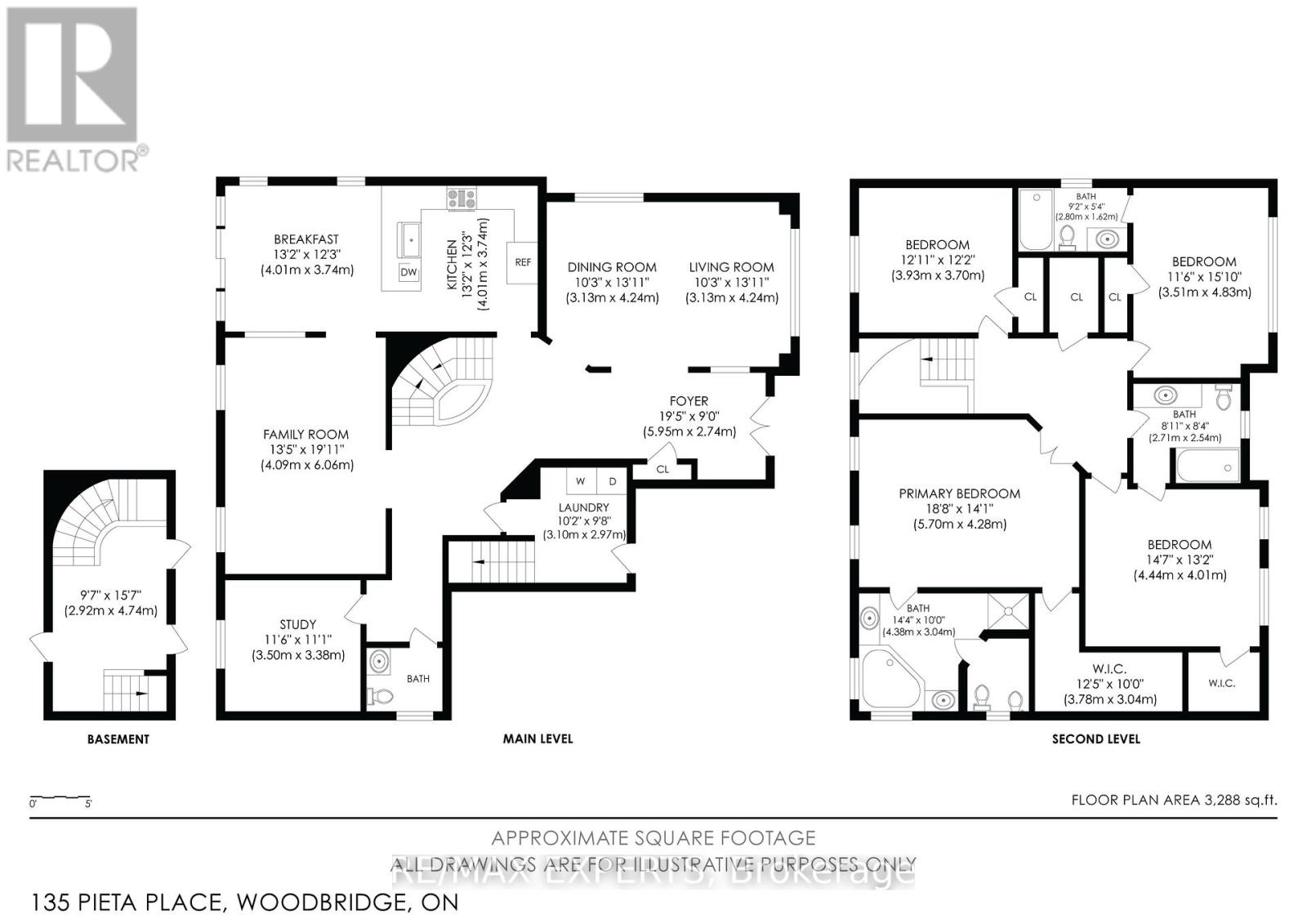 135 Pieta Place, Vaughan, Ontario  L4H 3G2 - Photo 33 - N12963600