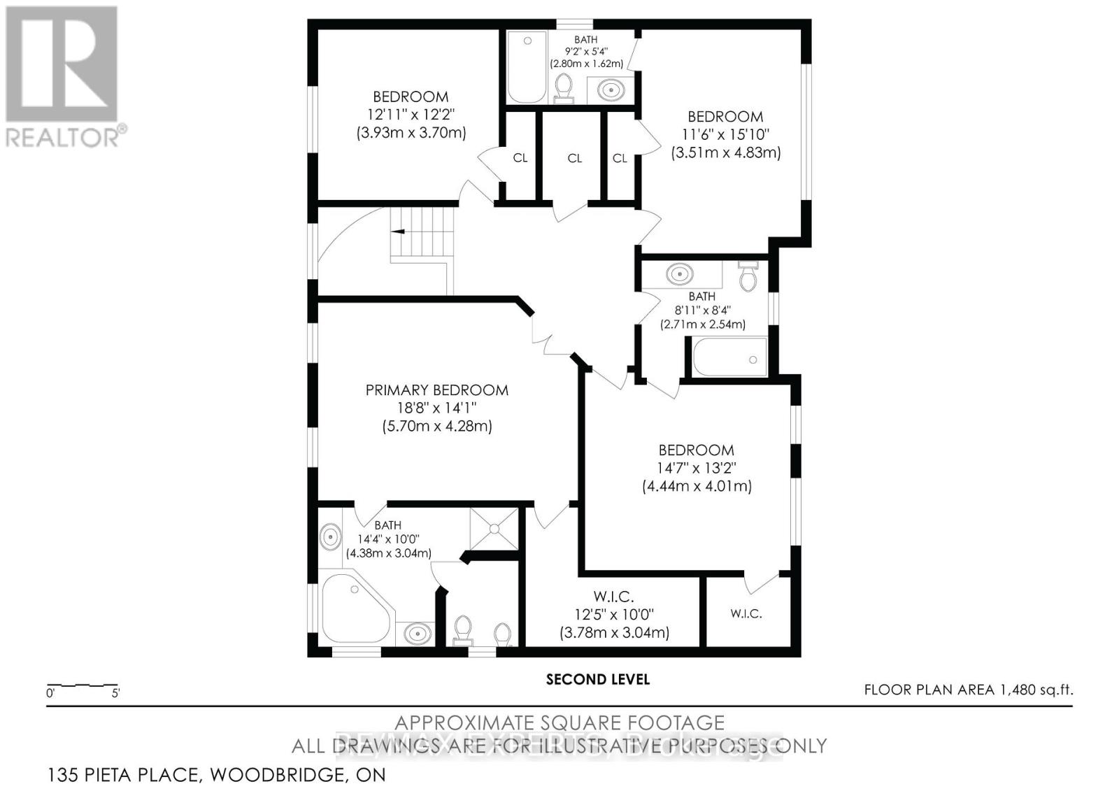 135 Pieta Place, Vaughan, Ontario  L4H 3G2 - Photo 34 - N12963600