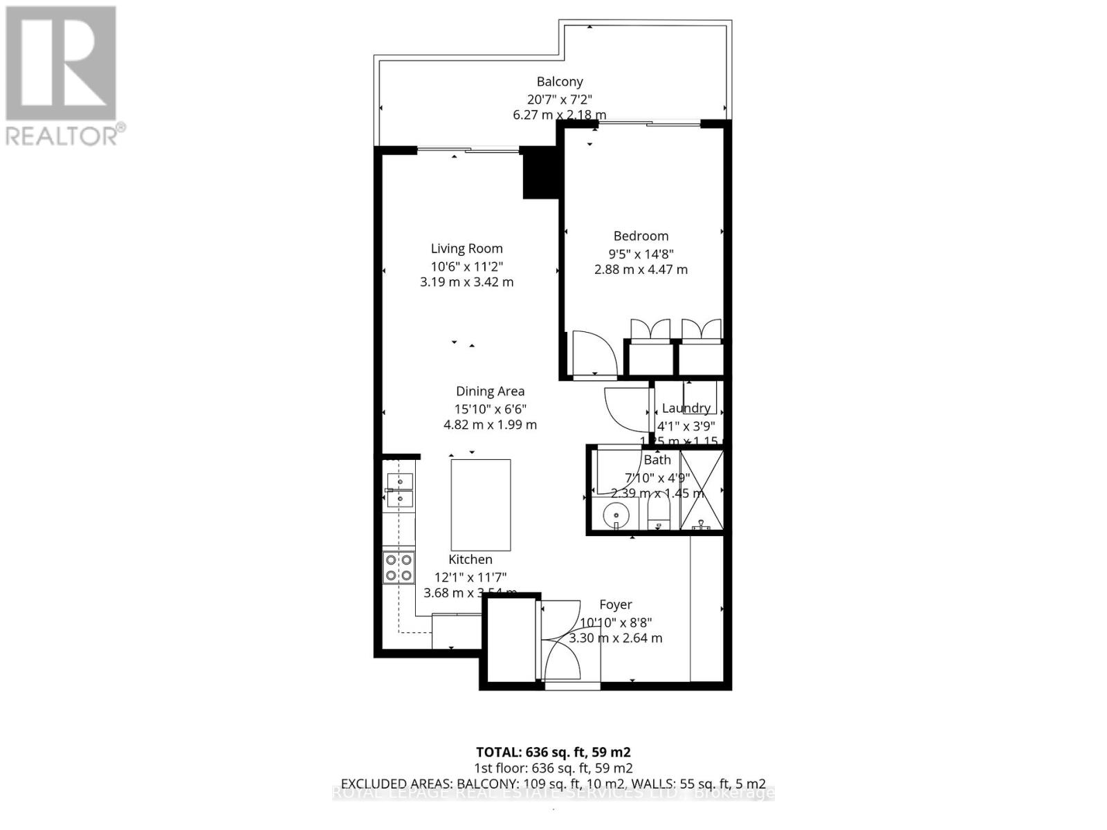 509 - 17 Michael Power Place, Toronto, Ontario  M9A 5G5 - Photo 35 - W12965218