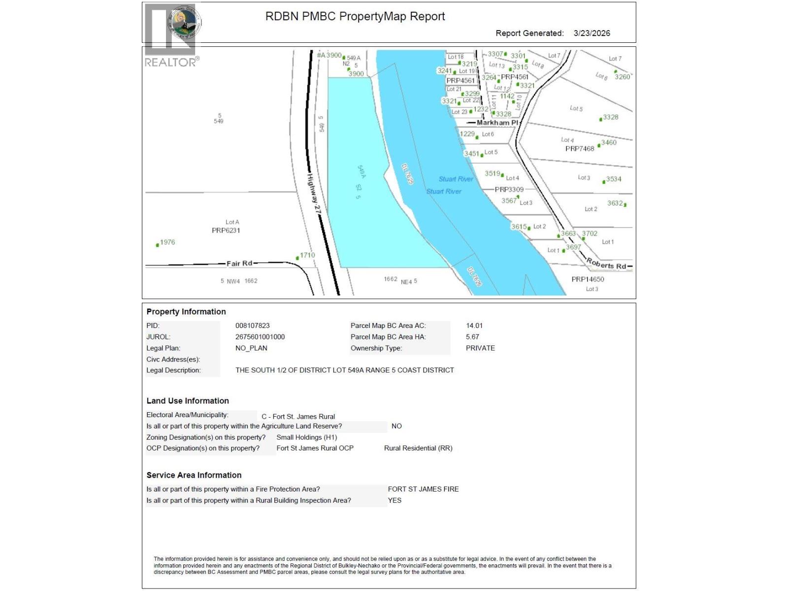 S 1/2 Dl 549a 27 Highway, Fort St. James, British Columbia  V0J 1P0 - Photo 2 - R3106235