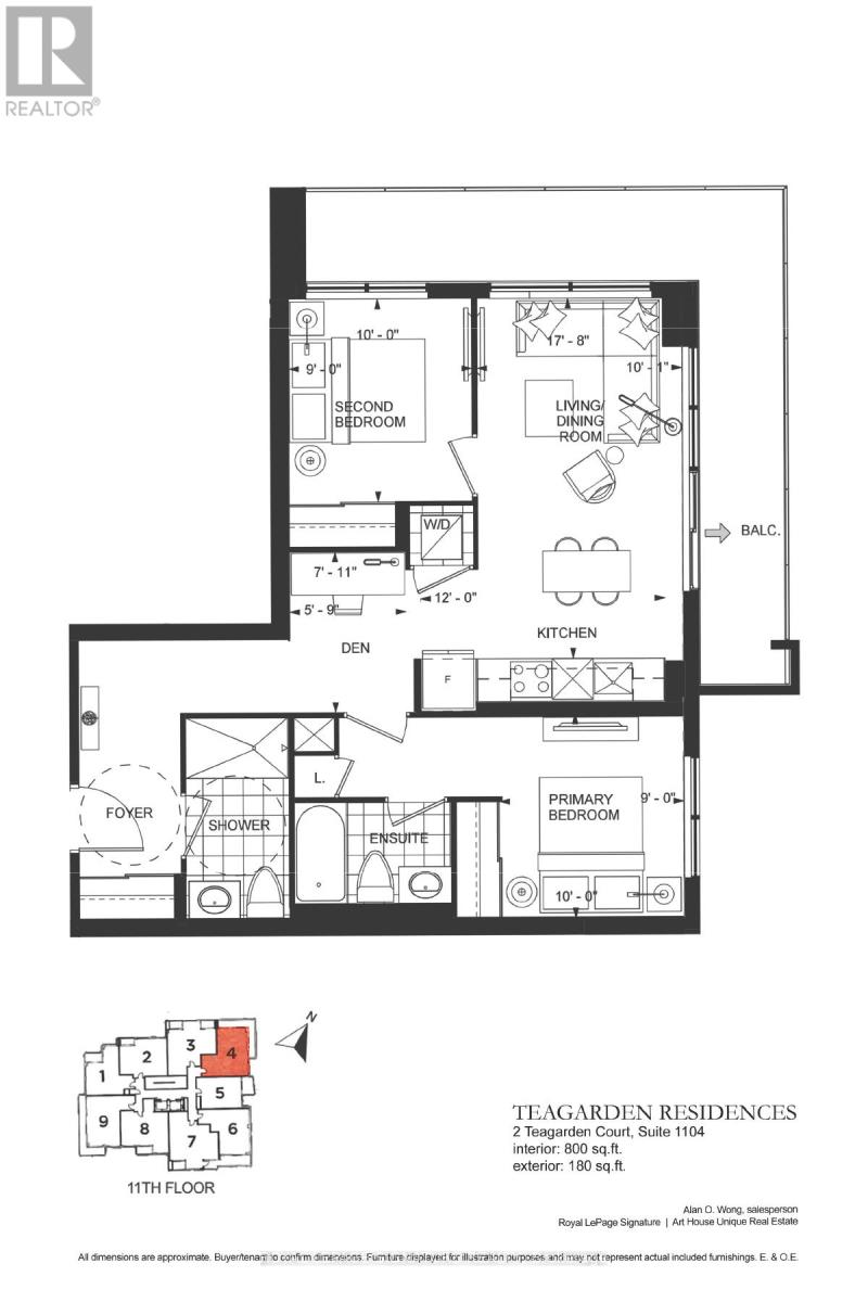 1104 - 2 Teagarden Court, Toronto, Ontario  M2N 0L6 - Photo 33 - C12963680