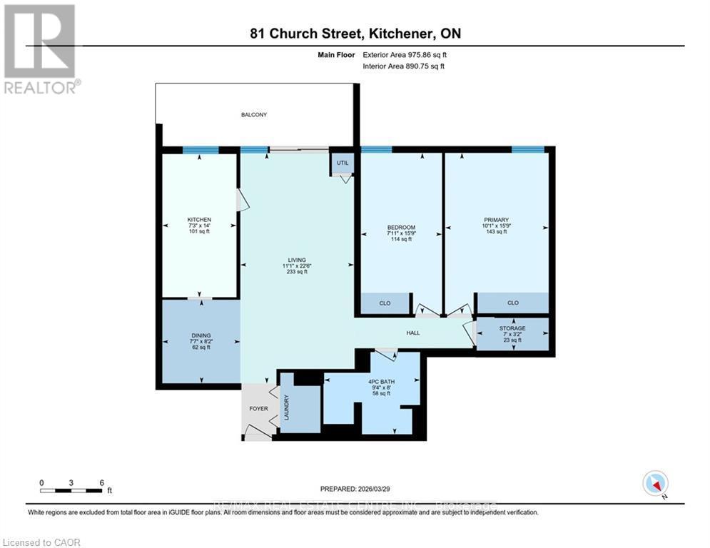 1406 - 81 Church Street, Kitchener, Ontario  N2G 4M1 - Photo 33 - X12966650