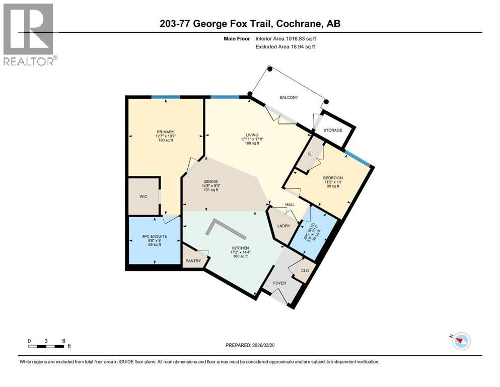 203, 77 George Fox Trail, Cochrane, Alberta  T4C 0N1 - Photo 43 - A2295000
