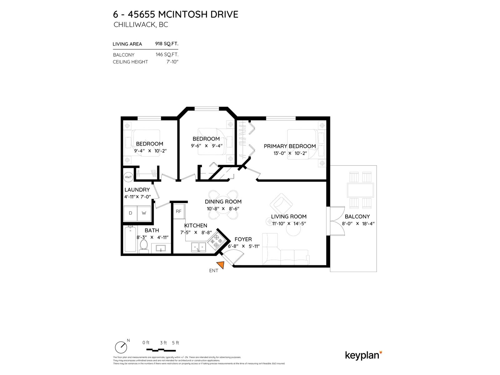 6 45655 Mcintosh Drive, Chilliwack Proper South, Chilliwack, British Columbia  V2P 6V4 - Photo 2 - R3107039