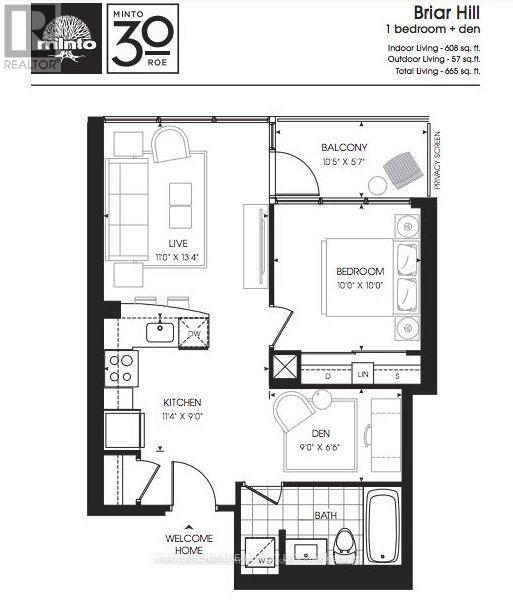 1106 - 30 Roehampton Avenue, Toronto, Ontario  M4P 0B9 - Photo 12 - C12967590