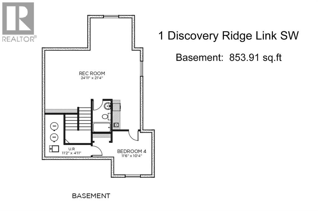 1 Discovery Ridge Link SW, Calgary, Alberta  T3H 4Y1 - Photo 46 - A2291643