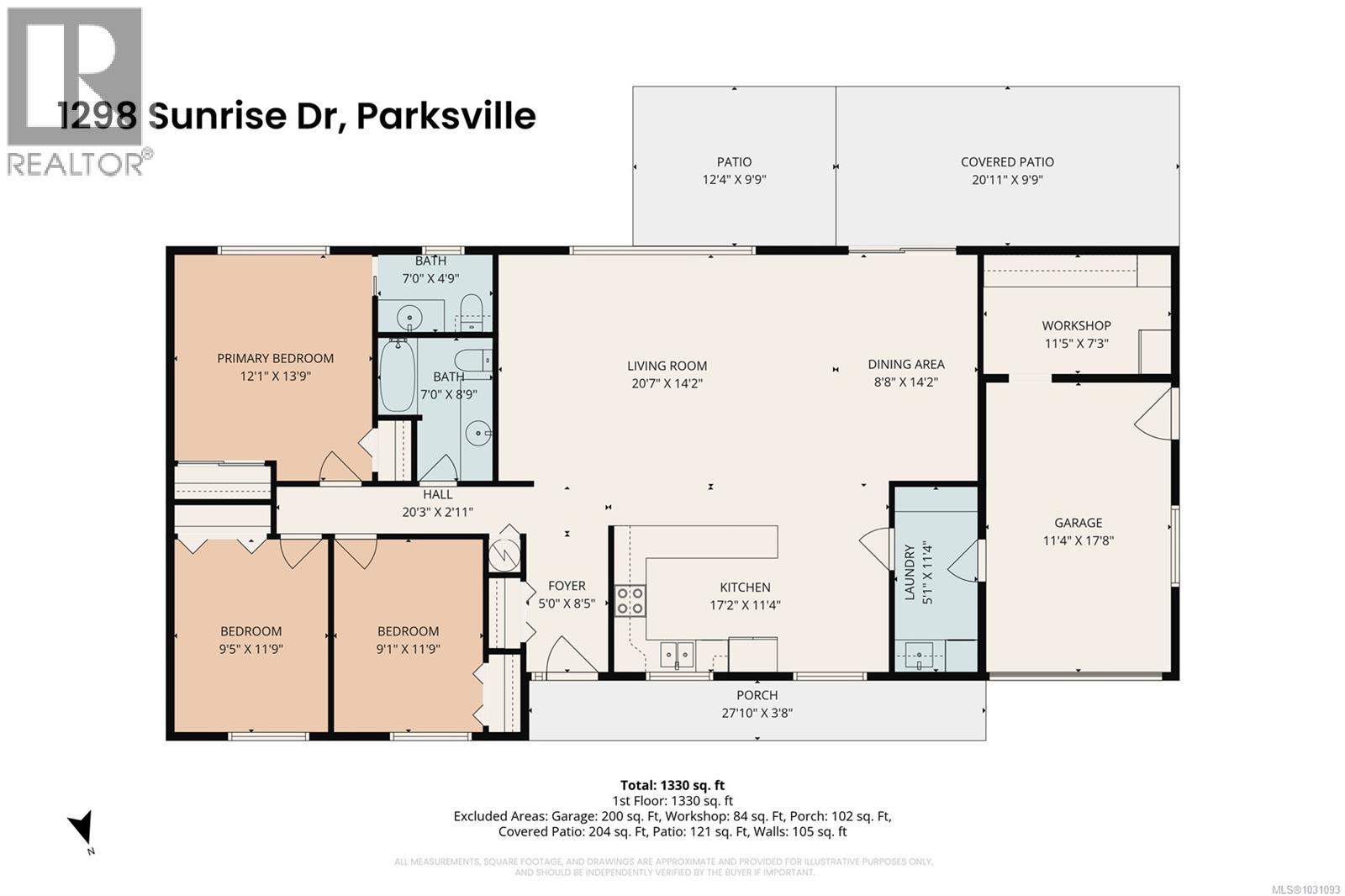 1298 Sunrise Dr, Parksville, British Columbia  V9P 1W7 - Photo 2 - 1031093