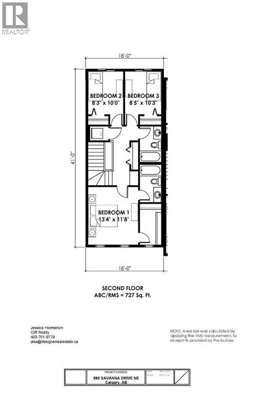 585 Savanna Drive Ne, Calgary, Alberta  T3J 5P8 - Photo 19 - A2282349