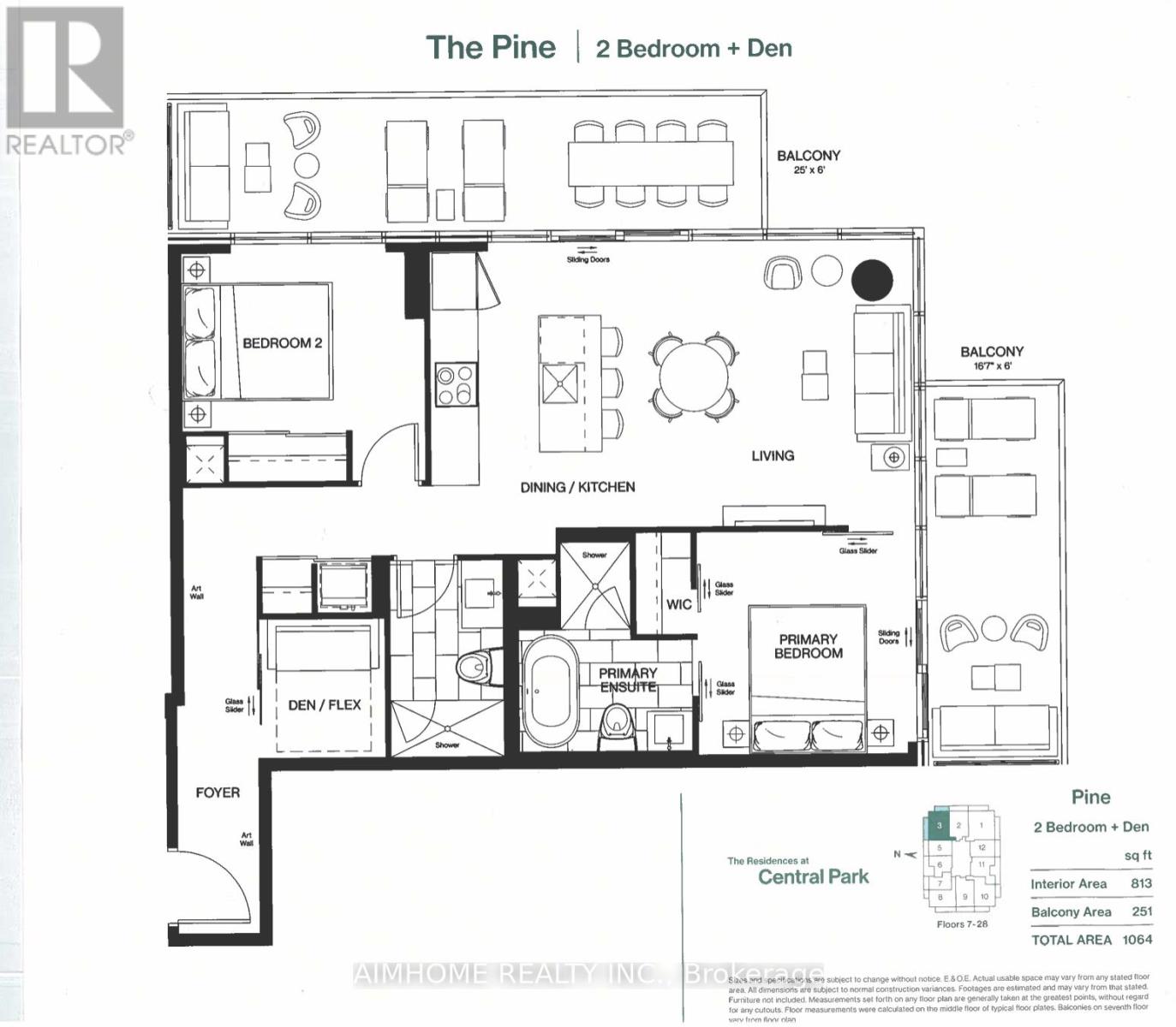 2603 - 29 Green Trail Court, Toronto, Ontario  M2K 0J9 - Photo 2 - C12968636