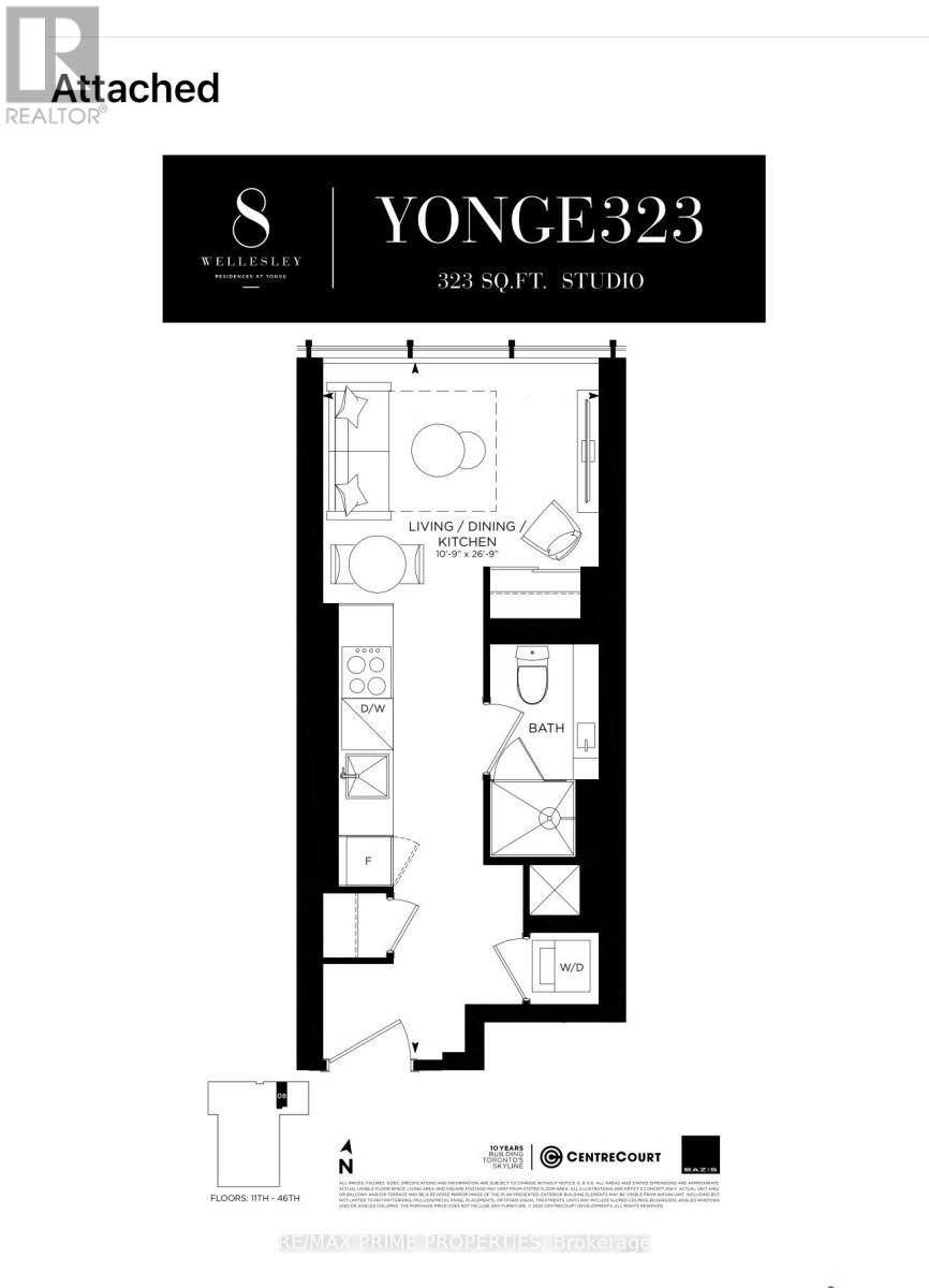 2808 - 8 Wellesley Street W, Toronto, Ontario  M4Y 0J5 - Photo 23 - C12968606