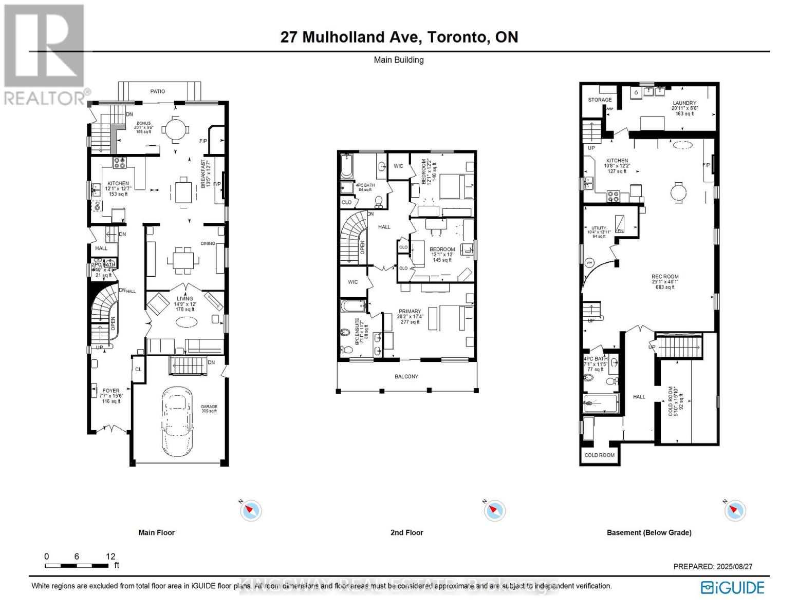 27 Mulholland Avenue, Toronto, Ontario  M6A 2S1 - Photo 34 - W12969098