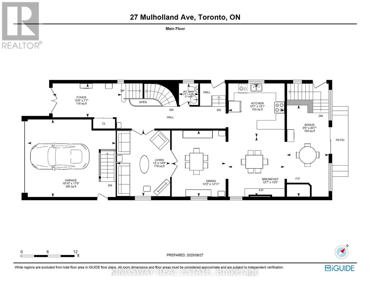 27 Mulholland Avenue, Toronto, Ontario  M6A 2S1 - Photo 35 - W12969098