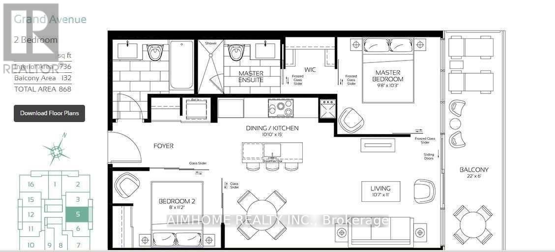 5003 - 488 University Avenue, Toronto, Ontario  M5G 0C1 - Photo 2 - C12969394