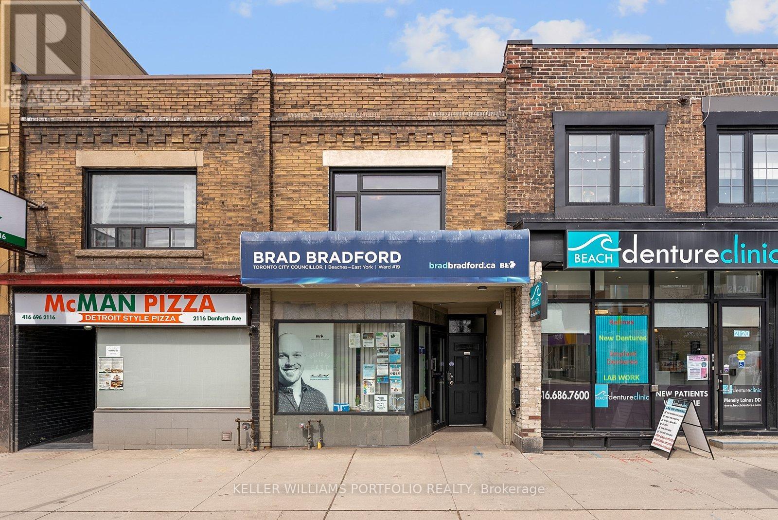 2118a Danforth Avenue, Toronto, Ontario  M4C 1J9 - Photo 2 - E12969392