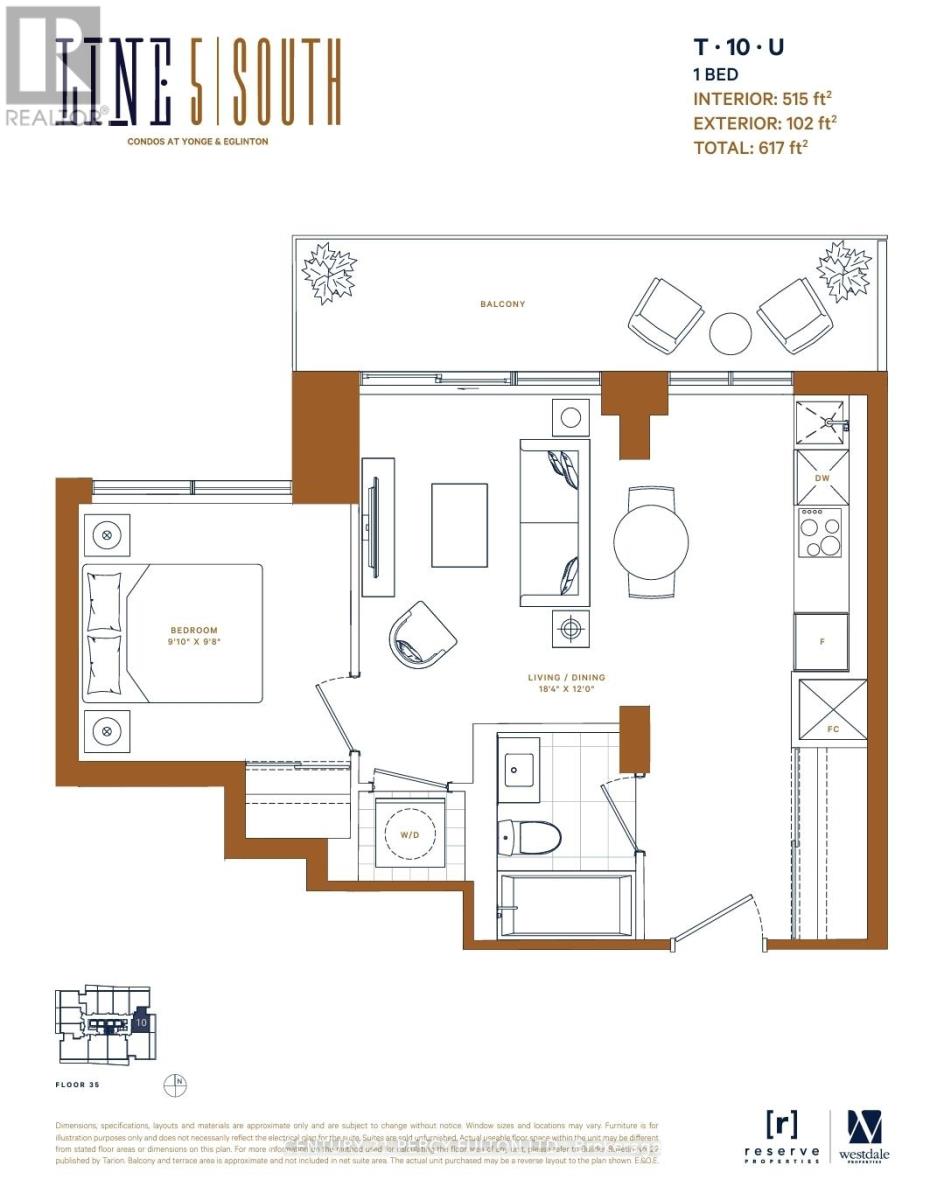 3510 - 127 Broadway Avenue, Toronto, Ontario  M4P 1V4 - Photo 10 - C12969530