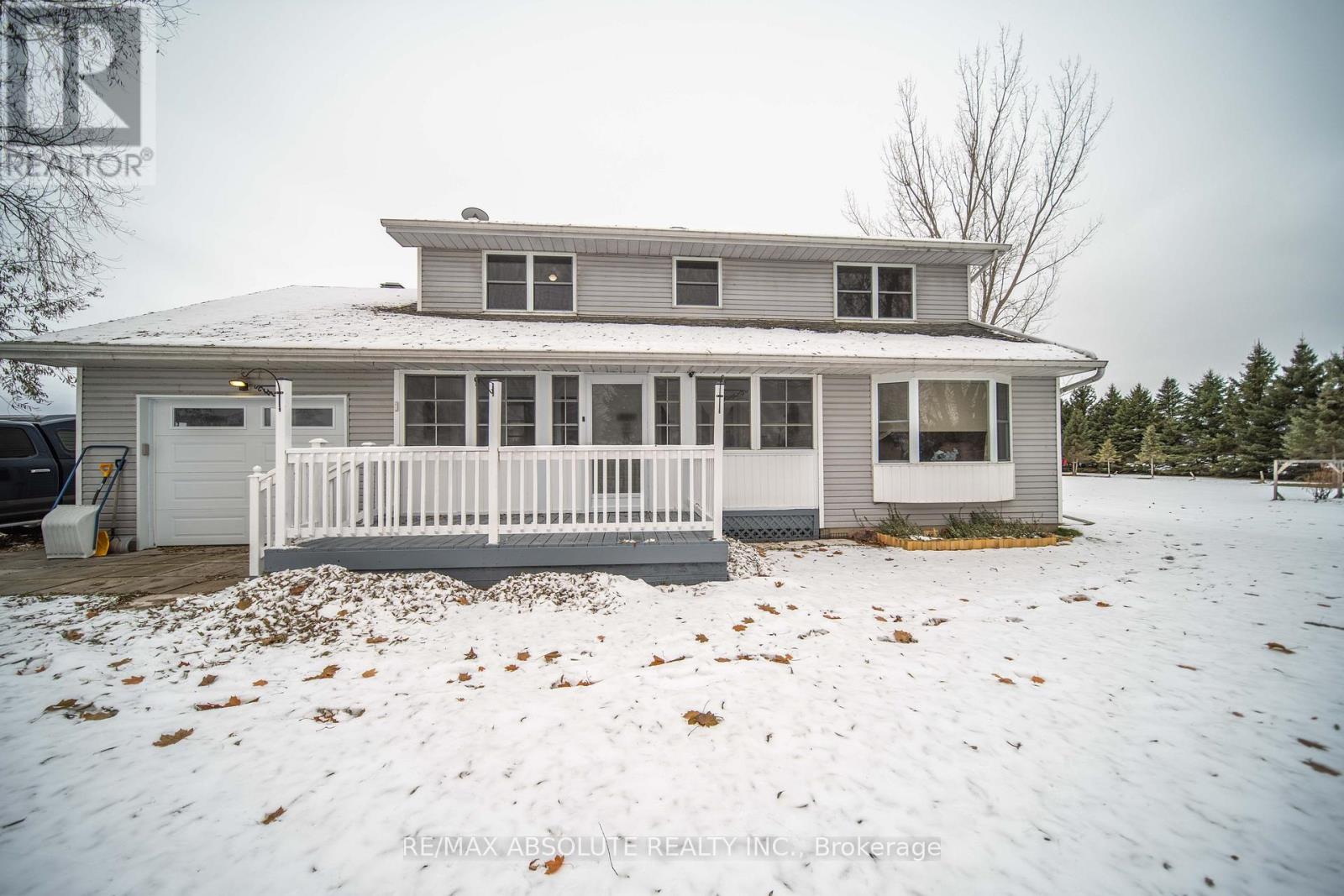Welcome to 2020 Concession 7 Road, St-Bernardin, an inviting two-storey home set on a picturesque 3.6-acre lot, offering the comfort of country living. Step inside and feel the warmth immediately. This cozy, well-maintained property features hardwood, laminate, and ceramic flooring throughout, creating a seamless and durable flow from room to room. The main floor opens with a versatile den, perfect as a home office, playroom, or creative space-alongside a generously sized living room ideal for gathering and relaxation. The beautifully recently updated kitchen (2021) offers ample cabinetry and convenience, opening directly into the dining area for effortless everyday living. Patio doors lead you to an outdoor gazebo, creating a wonderful extension of space for summer cookouts, entertaining, or simply enjoying peaceful country evenings. A practical mudroom and convenient 3-piece bathroom, combined with the laundry room, complete the thoughtful and functional main level. Head upstairs to discover a spacious primary bedroom with a large walk-in closet. Three additional well-proportioned bedrooms and a full 4-piece bathroom provide comfort and flexibility for family, guests, or hobby spaces. Outside, the expansive 3.6-acre property provides ample space to roam, garden, play, or simply appreciate the quiet beauty of rural living, with a blueberry patch and 2 apple trees. A warm, welcoming home with generous space both inside and out-this property is ready to embrace its next owners. (id:48254)