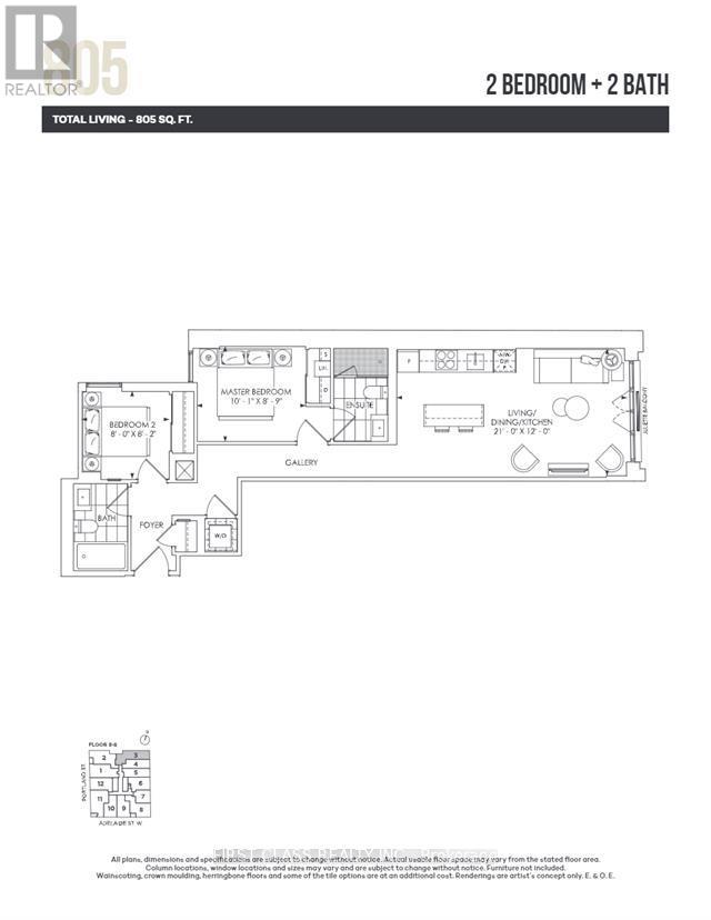 803 - 123 Portland Street, Toronto, Ontario  M5V 0V9 - Photo 12 - C12970066