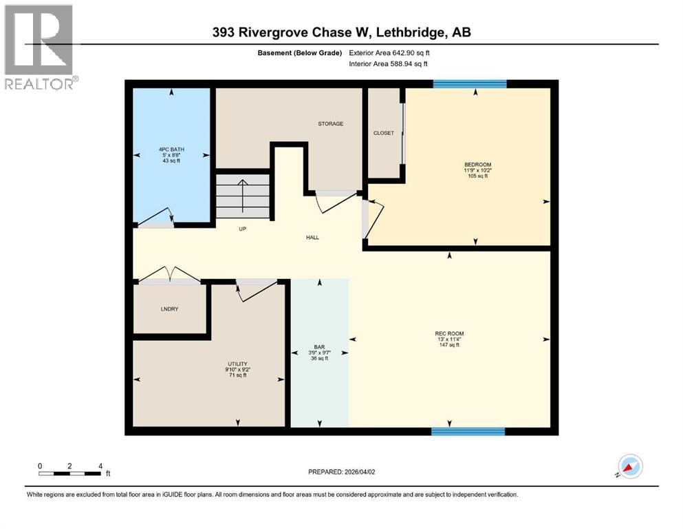 393 Rivergrove Chase W, Lethbridge, Alberta  T1K 8E9 - Photo 42 - A2297547