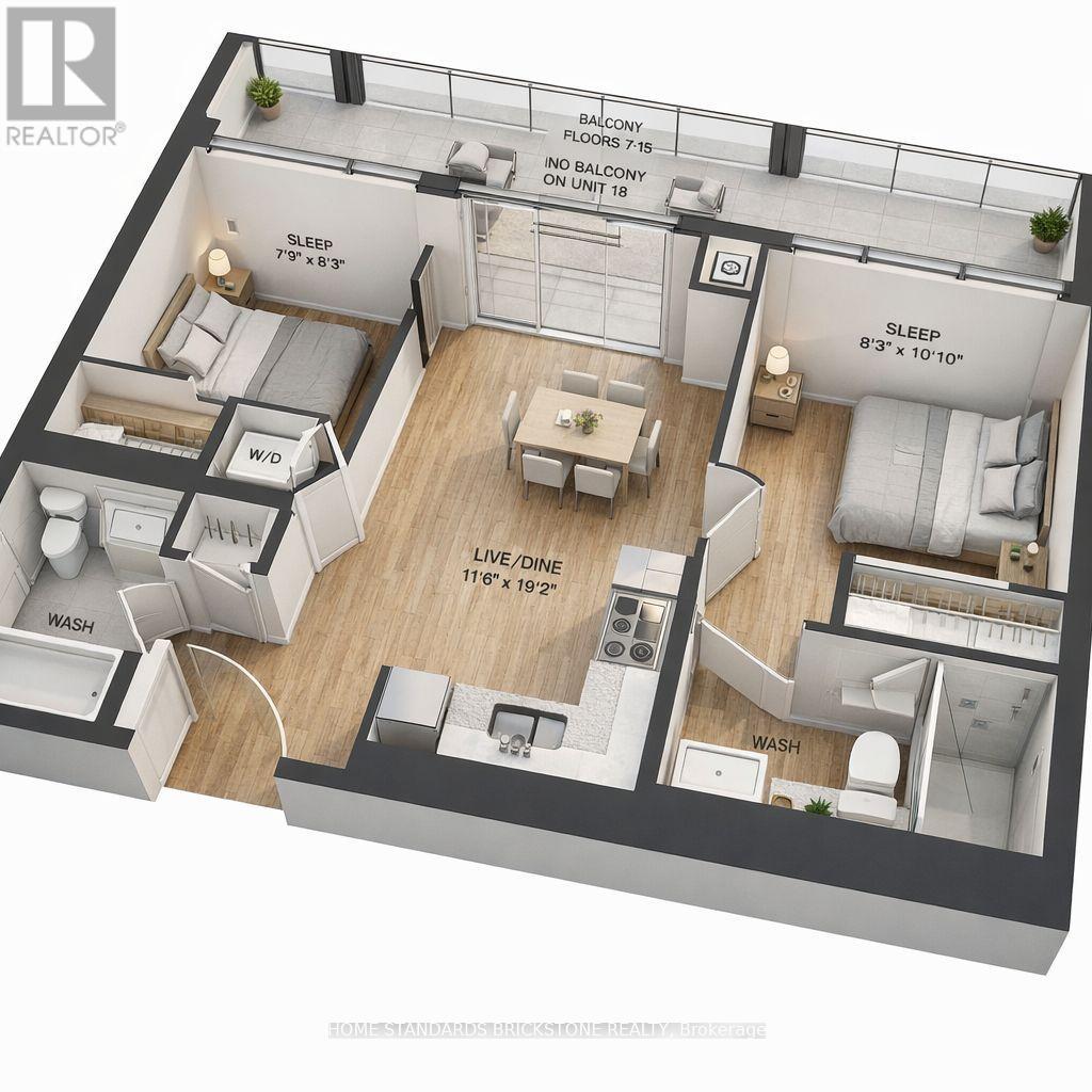 1304 - 50 Power Street, Toronto, Ontario  M5A 0V3 - Photo 3 - C12970726