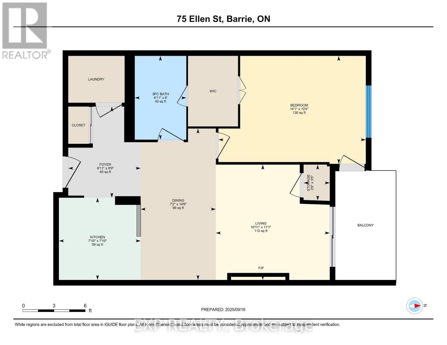 906 - 75 Ellen Street, Barrie, Ontario  L4N 7R6 - Photo 7 - S12871576