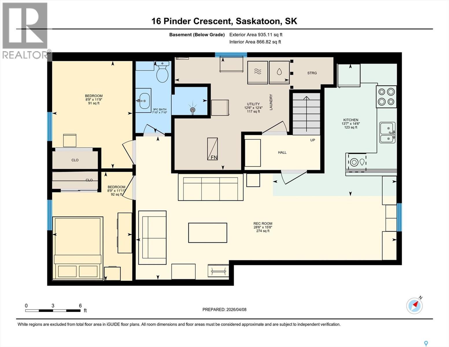 16 Pinder Crescent, Saskatoon, Saskatchewan  S7J 2K8 - Photo 55 - SK032284