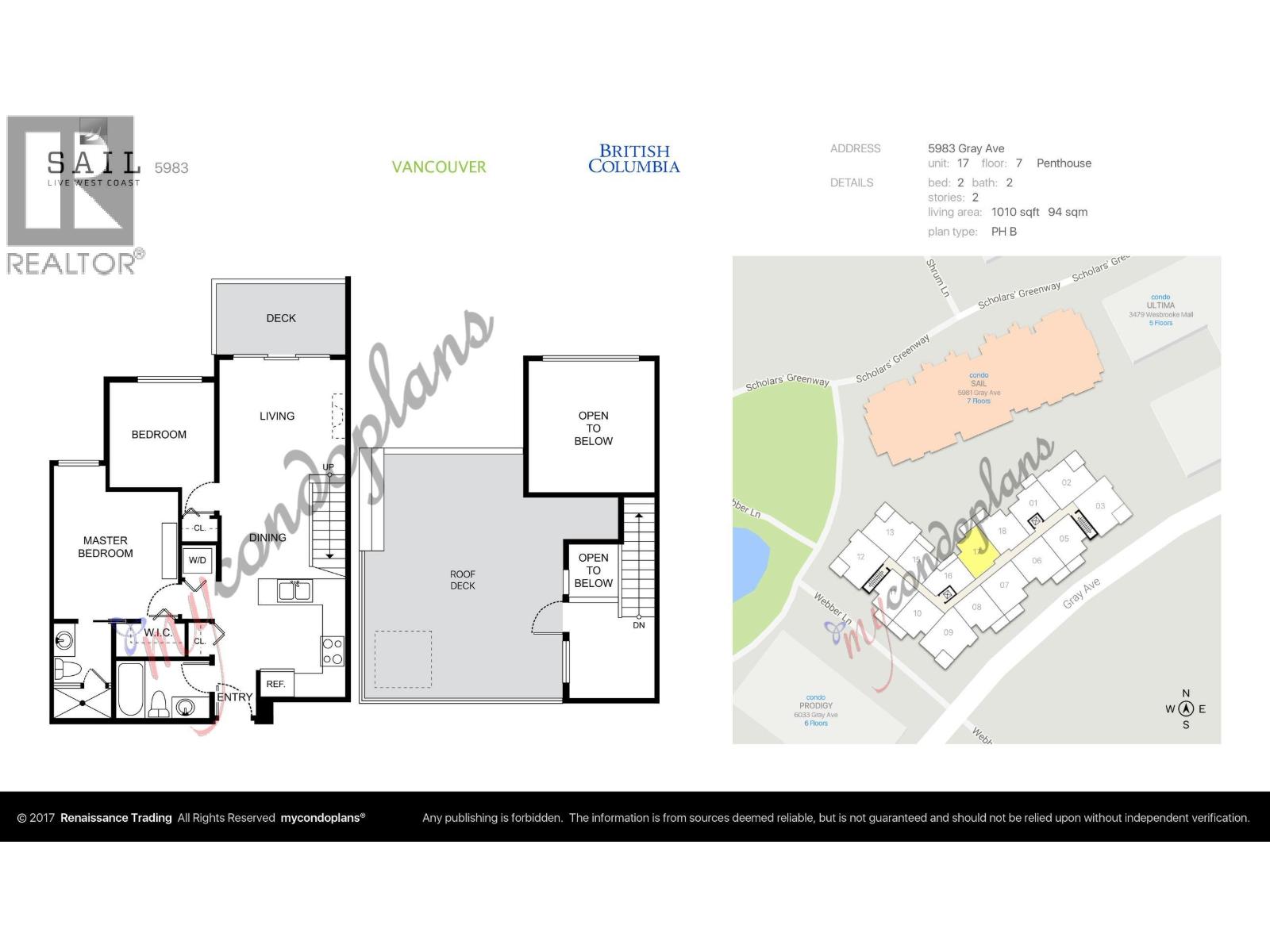 Ph17 5983 Gray Avenue, Vancouver, British Columbia  V6S 0G8 - Photo 22 - R3108393