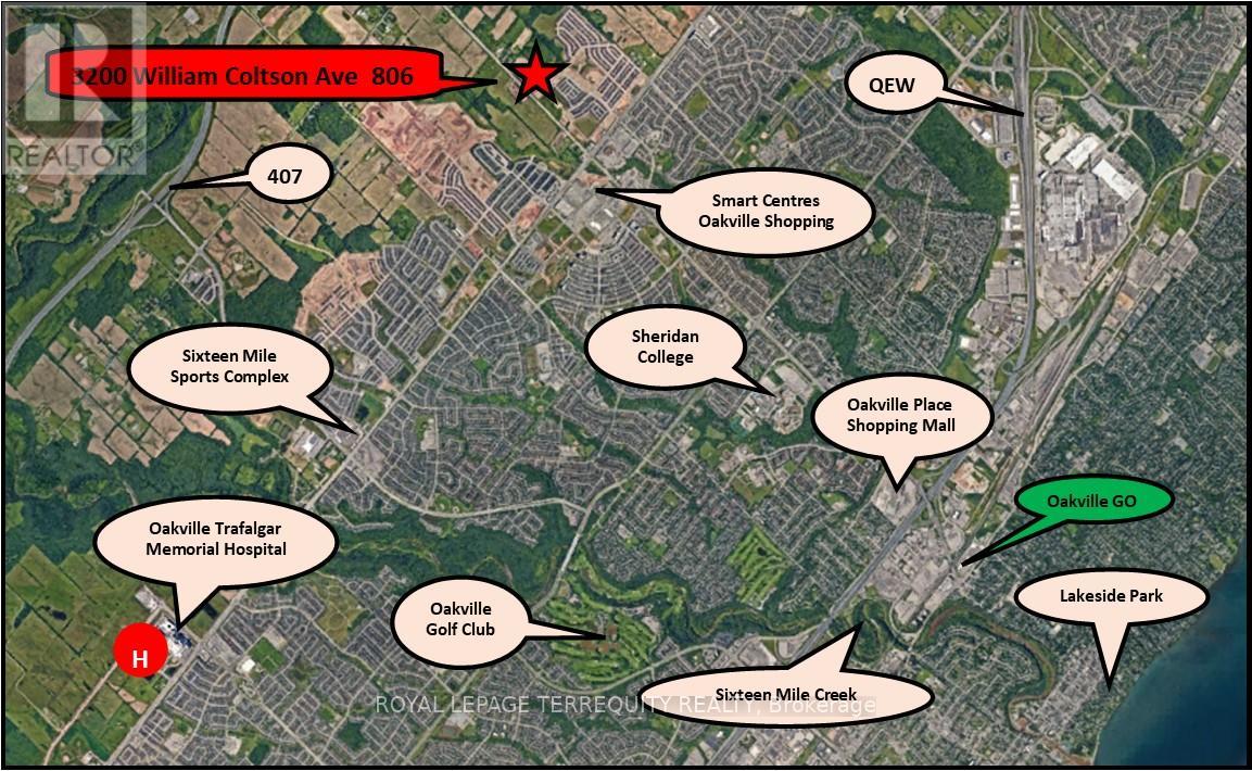 806 - 3200 William Coltson Avenue, Oakville, Ontario  L6H 7W6 - Photo 50 - W12813096