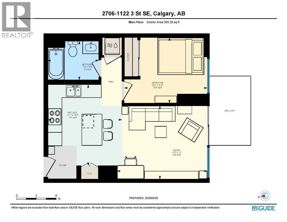 2706, 1122 3 Street Se, Calgary, Alberta T2G 1H7 - Photo 30 - A2295675