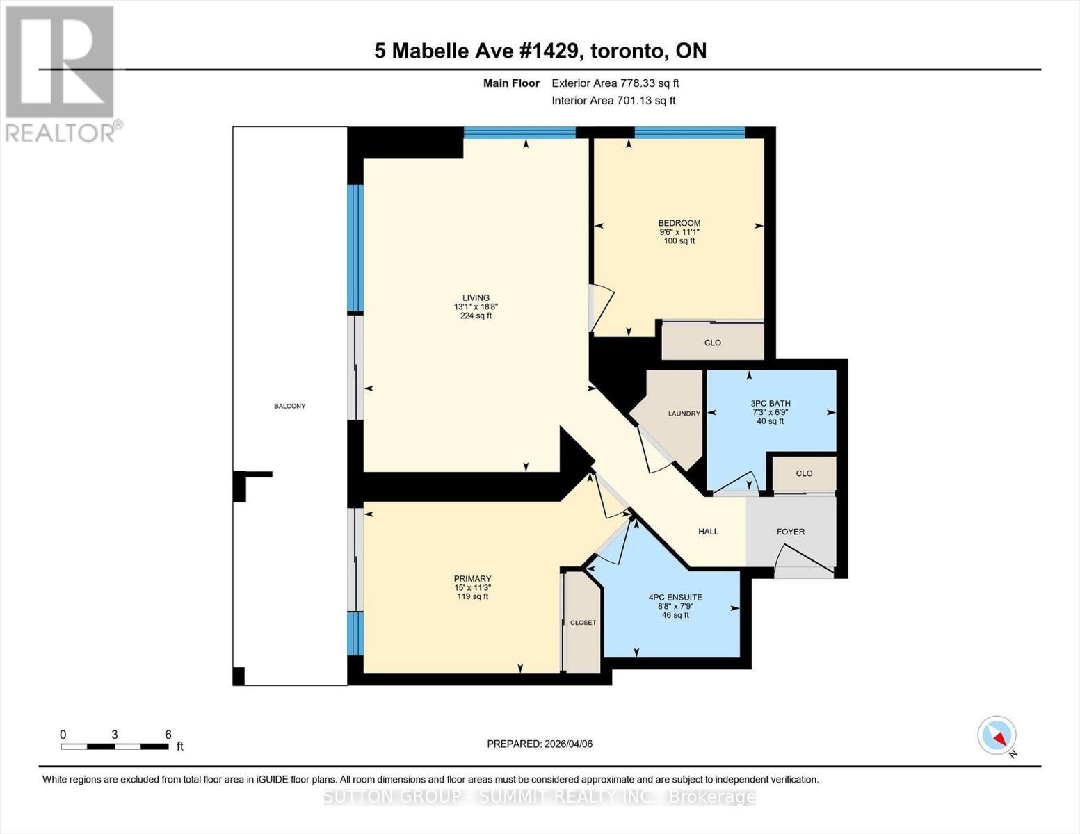 1429 - 5 Mabelle Avenue, Toronto, Ontario  M9A 0C8 - Photo 23 - W12972088