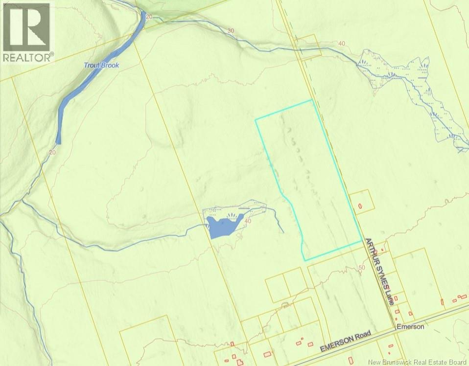 Lot Arthur Symes Lane, Beersville, New Brunswick  E4T 2M5 - Photo 2 - NB134859