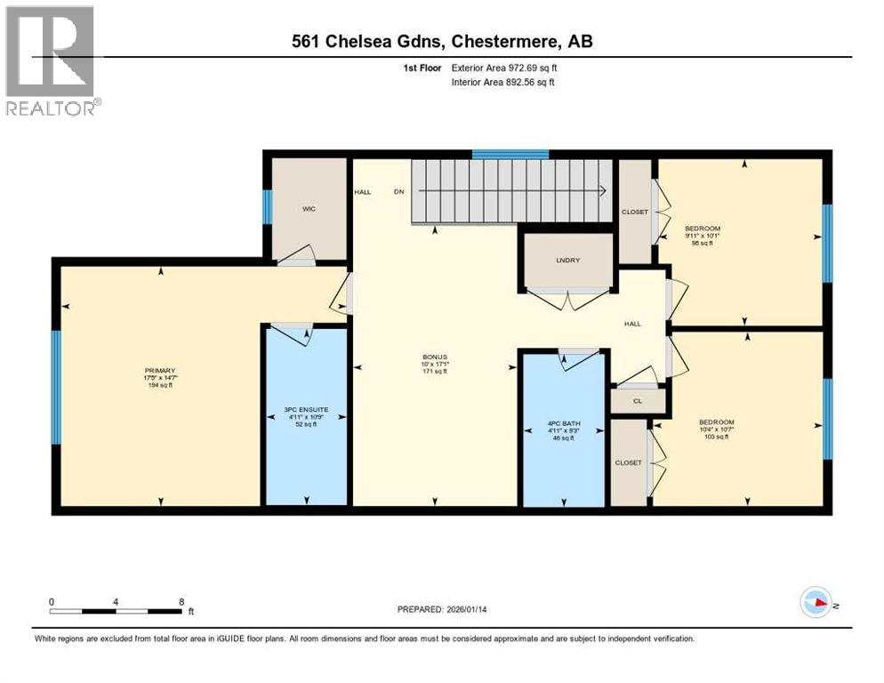 561 Chelsea Gardens, Chestermere, Alberta  T1X 2V4 - Photo 43 - A2280508