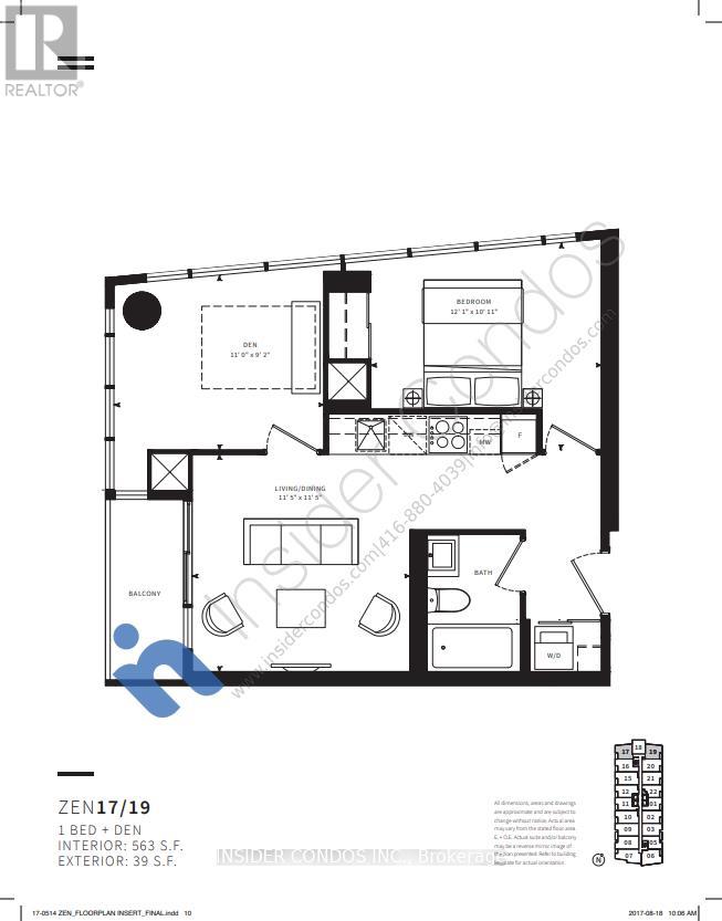 717 - 19 WESTERN BATTERY ROAD, Toronto, Ontario