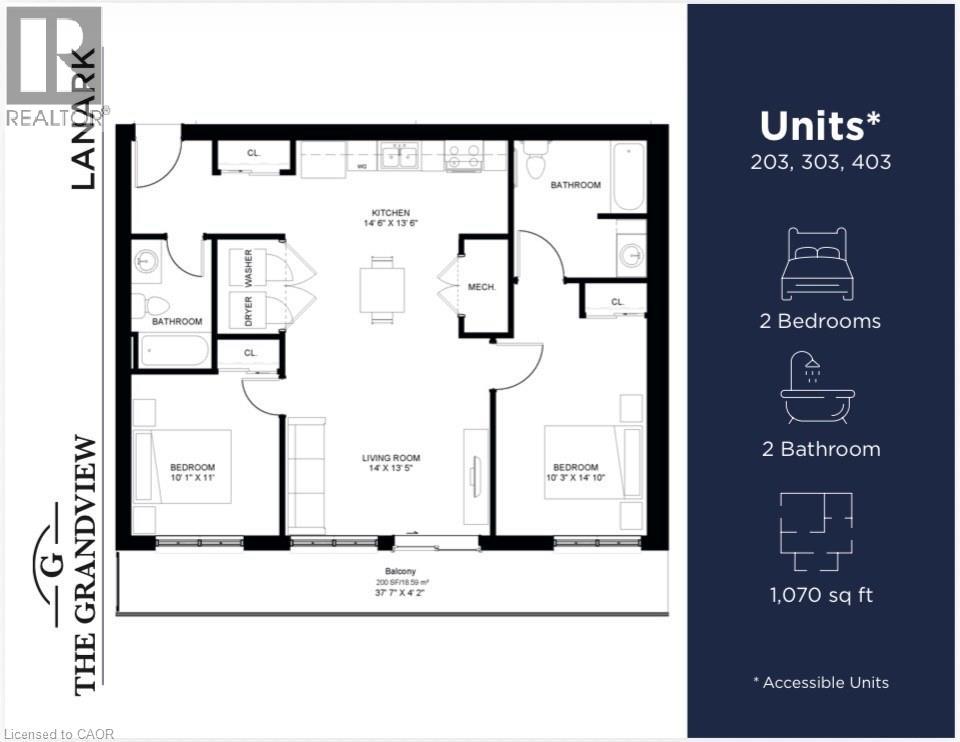 80 Caithness Street W Unit# 303, Caledonia, Ontario  N3W 1B2 - Photo 3 - 40818485