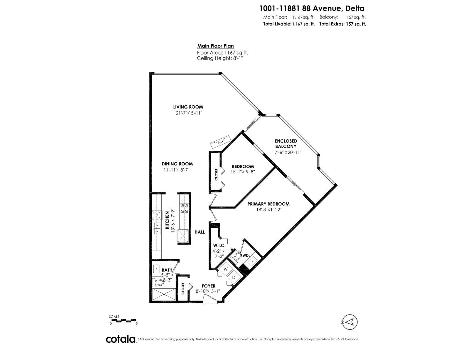 1001 11881 88 Avenue, Delta, British Columbia  V4C 8A2 - Photo 10 - R3094175