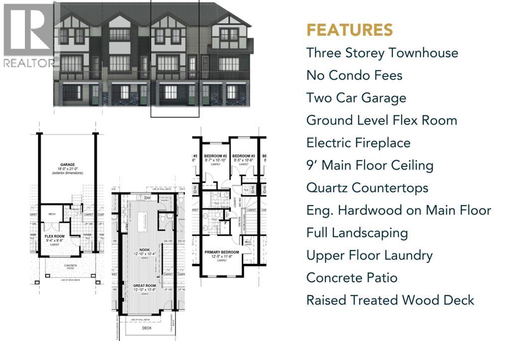 16 Sundown Place, Cochrane, Alberta  T4C 3H2 - Photo 2 - A2269276