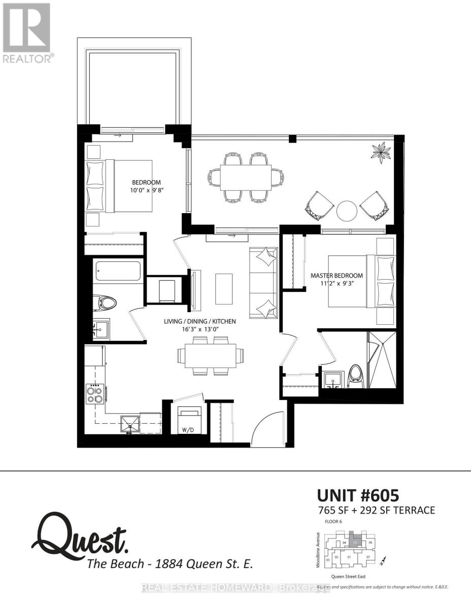 605 - 1888 Queen Street E, Toronto, Ontario  M4L 1H4 - Photo 31 - E12973918