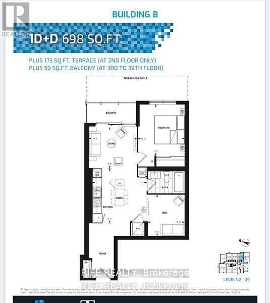 1002 - 18 Water Walk Drive, Markham, Ontario  L3R 6L5 - Photo 2 - N12973894