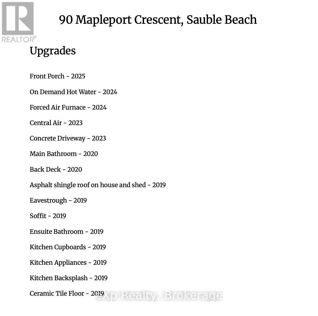 90 Mapleport Crescent, South Bruce Peninsula, Ontario  N0H 2G0 - Photo 44 - X12974064