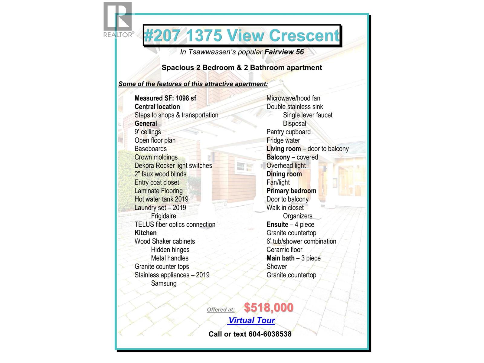 207 1375 View Crescent, Delta, British Columbia  V4L 0A3 - Photo 33 - R3090113