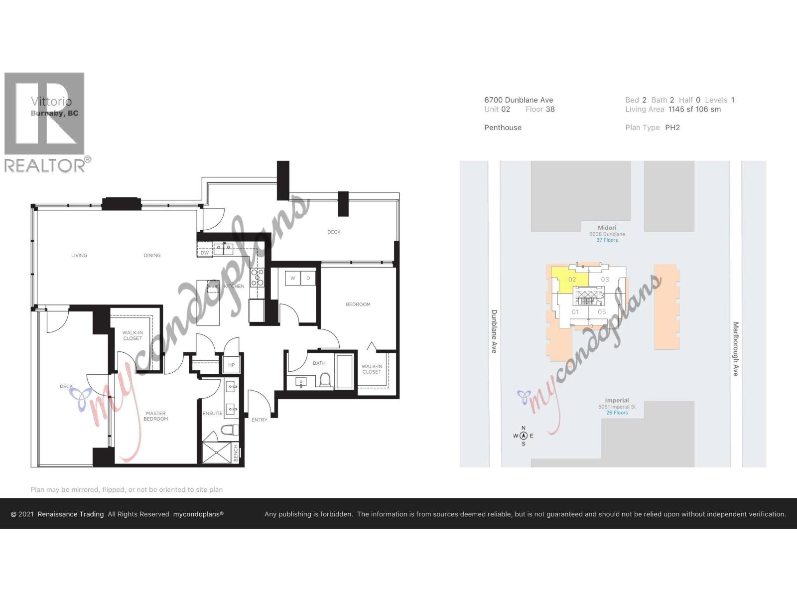 3802 6700 Dunblane Avenue, Burnaby, British Columbia  V5H 0J3 - Photo 35 - R3108556