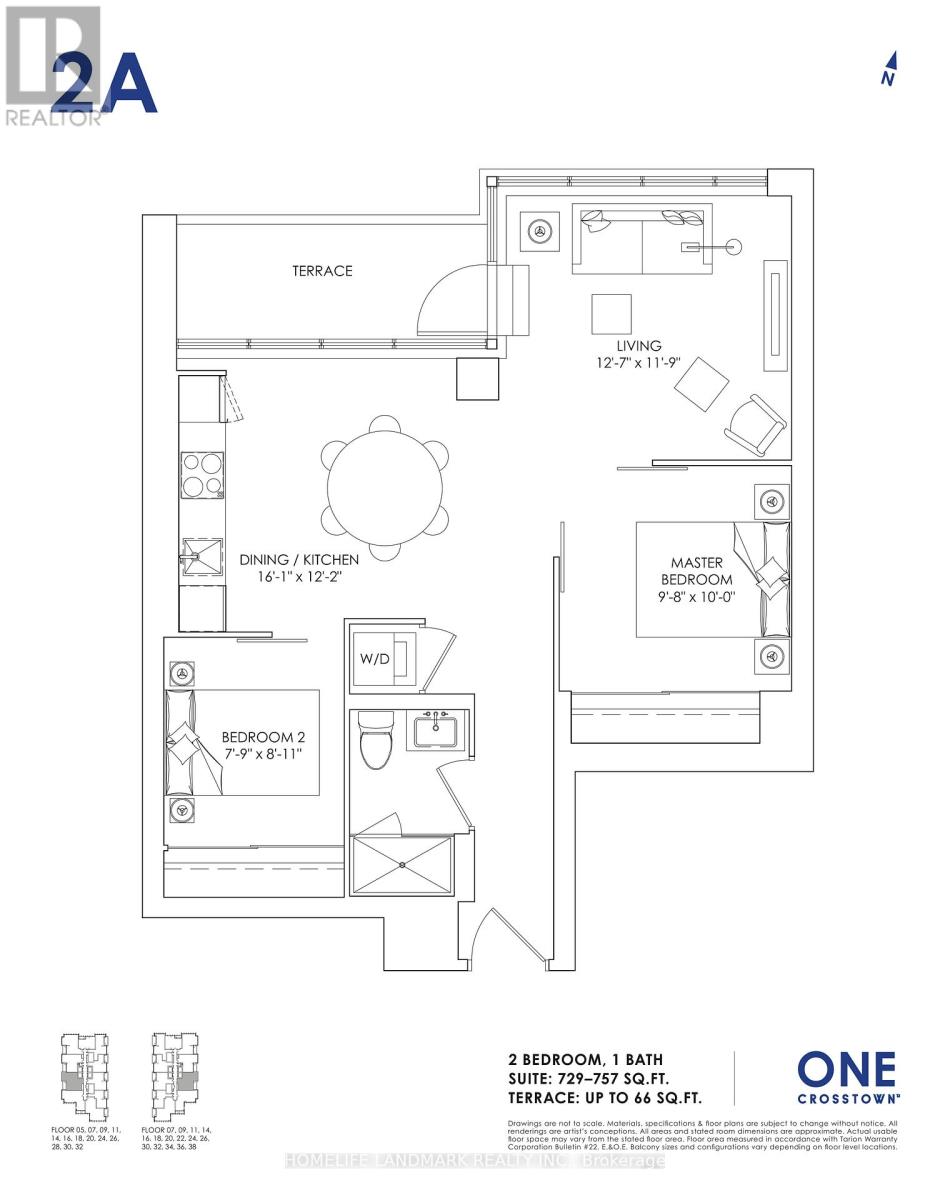 3001 - 1 Quarrington Lane, Toronto, Ontario  M3C 0S4 - Photo 2 - C12974574