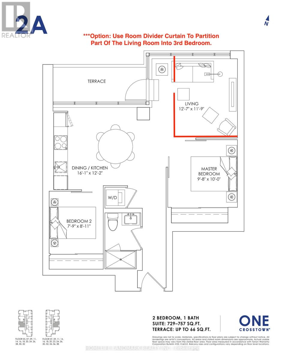 3001 - 1 Quarrington Lane, Toronto, Ontario  M3C 0S4 - Photo 3 - C12974574